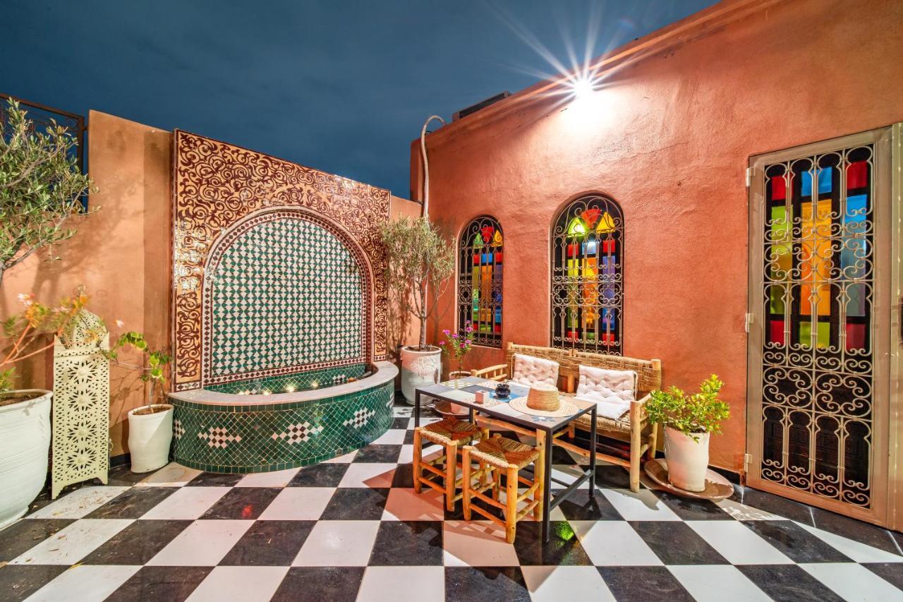 Riad Appart Arwa Aparthotel Marraquexe Exterior foto