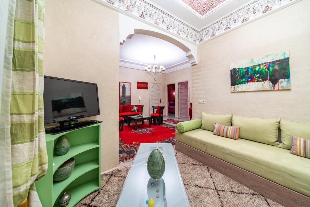 Riad Appart Arwa Aparthotel Marraquexe Exterior foto